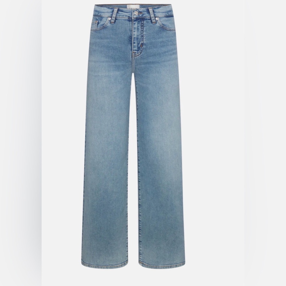 FRAME Le Slim Palazzo Wide Leg Jeans EUC